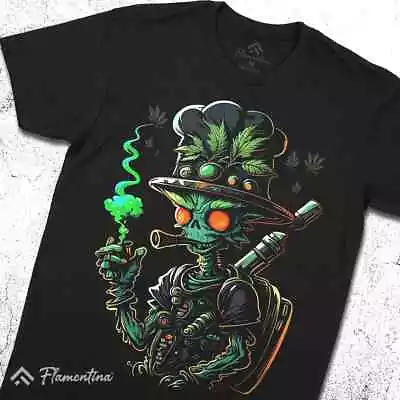 Buy Trippy Alien T-Shirt Drugs Weed Marijuana Cannabis Magic Mushroom Area 51 E310 • 11.99£