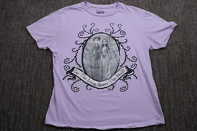 Buy Corpse Bride Tim Burton Graphic T-Shirt Goth Horror Movie Double-Sided Women's M • 21.10£