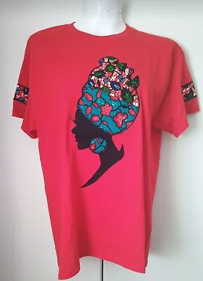 Buy #NEW# Small EXODUS Africa 'QUEEN' T-Shirt - Red  • 20£