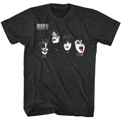 Buy Kiss Band Bust Photo's Men's T Shirt Rock Band Music Concert Merch • 42.24£