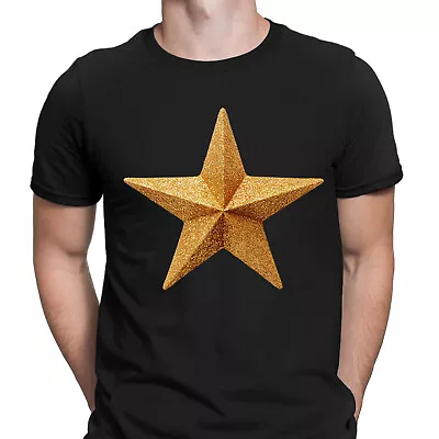 Buy Gold Star Famous Actor Celebrity Gift Novelty Mens T-Shirts Tee Top #NED • 9.99£