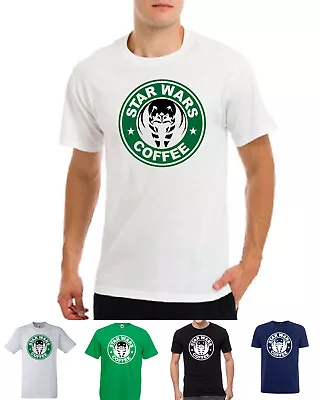 Buy Ashoka Tano Star Wars Coffee Starbucks Funny Logo Jedi T-shirt • 9.99£