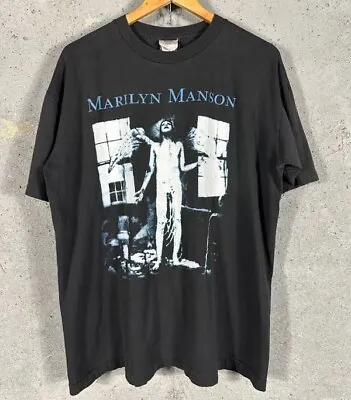 Buy Marilyn Manson Vintage Shirt Antichrist Superstar 1996 Winterland  • 300£