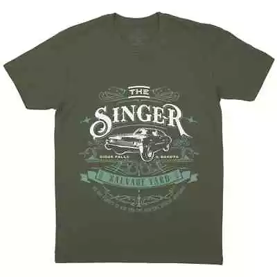Buy Singer Salvage Yard T-Shirt Horror Auto Winchester Vampire Pentagram Occult D210 • 11.99£