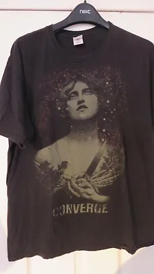 Buy Official Converge T-shirt - Black, Size Xl - Very Rare Tender Abuse Design • 34.95£