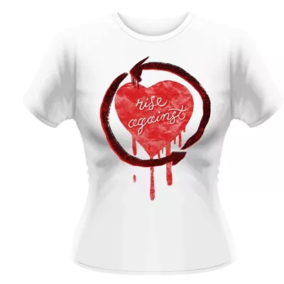 Buy Rise Against Rough Heart White Fit T-Shirt • 7.99£
