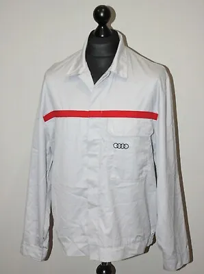 Buy Audi Racing Workwear Garage Mens Jacket Size 54 • 35.99£