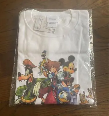 Buy Kingdom Hearts T-Shirt Collection White Size-L • 147.98£