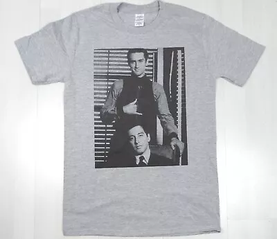 Buy The Godfather Al Pacino And Robert De Niro Grey T-shirt Sizes Small-3XL • 16.49£