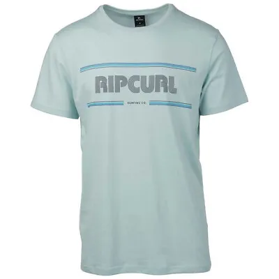 Buy Rip Curl T-shirt / Light Blue / Saltwater Culture / Large / Summer Mama Strokes • 23.95£