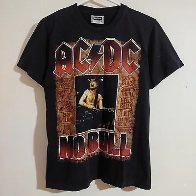 Buy VINTAGE 80s 90s ACDC No Bull Single Stitch Band Music Merch Rock Metal Shirt - M • 25.30£