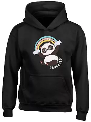 Buy Totally Pandastic Kids Hoodie Panda Lover Kawaai Boys Girls Gift Top • 13.99£