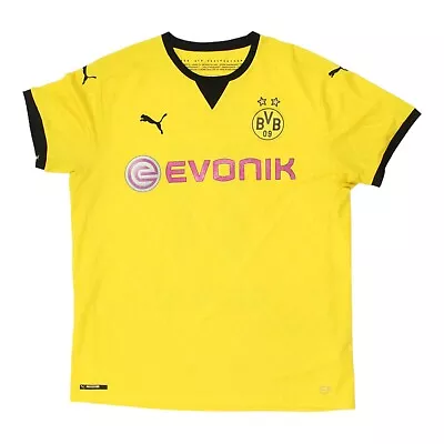 Buy Borussia Dortmund Mens 15/16 Marco Reus Puma European Home Shirt | Football VTG • 40£