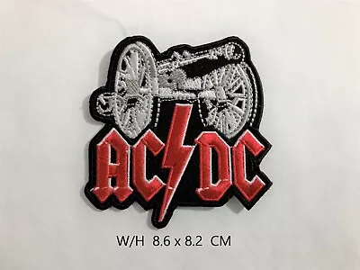 Buy ACDC Rock Band Embroidered Patch Sew Iron On Patches Transfer Clothes Jackets • 3.20£