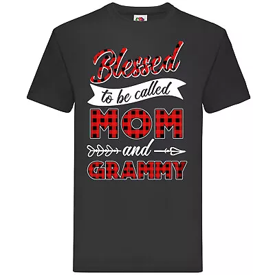 Buy Blessed To Be Called Mom And Grammy T-shirt • 14.99£