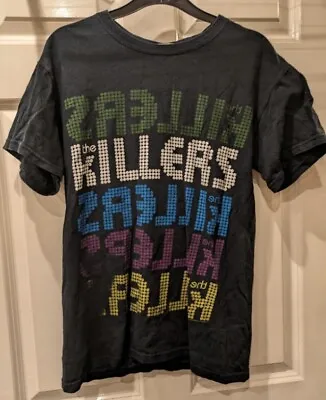 Buy The Killers T Shirt Indie Rock Band Merch Tee Size Small Brandon Flowers • 12.75£