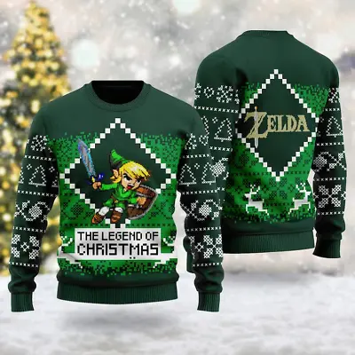 Buy The Legend Of Zelda Christmas Sweater, S-5XL US Size, Christmas Gift • 33.13£