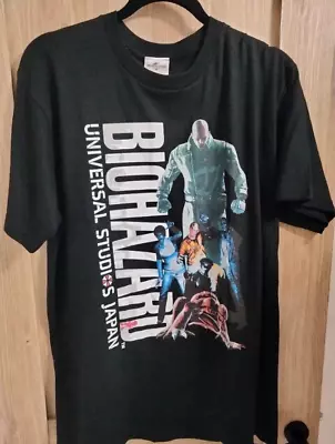 Buy Biohazard Resident Evil T-shirt Capcom Size L Black USJ JAPAN 2023 From Japan • 74.83£