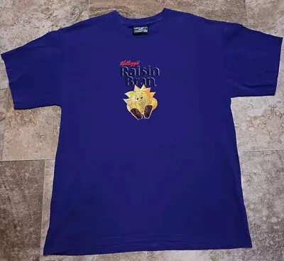Buy 2007 Vintage Kellogg’s Raisin Bran Crunch T-Shirt Size Large 20  X 28  • 23.67£