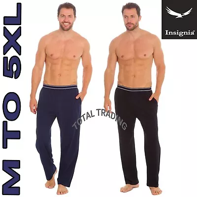 Buy Mens Pyjamas Pants Bottoms Lounge Trousers Jersey  COMFORT TOP • 9.45£