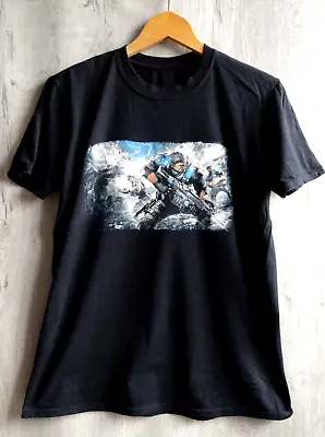 Buy Gears Of War 4 T-Shirt Black Size M Back Print Promo  2016 X Box • 12.99£