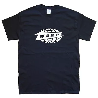 Buy WARP RECORDS T-SHIRT Sizes S M L XL XXL Colours Black White   • 15.59£