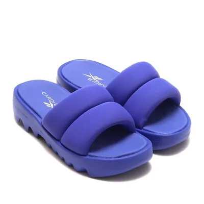 Buy Reebok Cardi B Slide Women’s House Slippers Slides Purple Sandal #215 • 33.20£