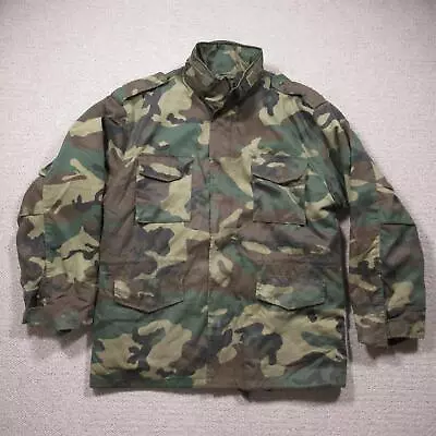 Buy Camo Jacket Men Medium Green Field Military M65 US Army Rothco Ultra Force 4083 • 39.97£