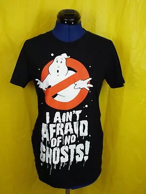 Buy Ghostbusters 'I Ain't Afraid Of No Ghosts' GITD T-Shirt - Small • 15£