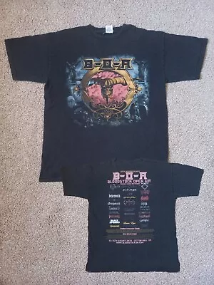 Buy Bloodstock Festival 2010 T-Shirt - Size M - Heavy Metal - Behemoth Gojira Opeth • 9.99£