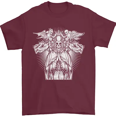 Buy Angel Of Death Day Of The Dead Skull DOTD Mens T-Shirt 100% Cotton • 8.49£