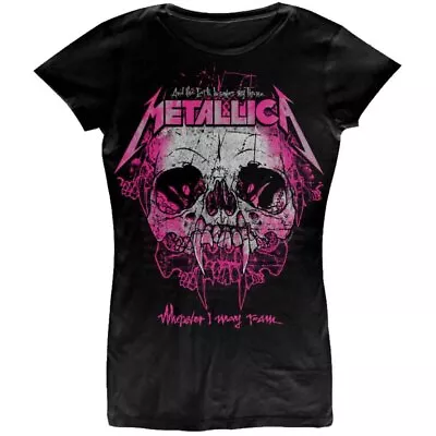 Buy Ladies Metallica Wherever I May Roam Official Tee T-Shirt Womens Girls • 17.13£