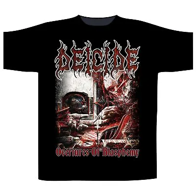 Buy Deicide - Overtures Of Blasphemy Band T-Shirt Official Merch • 22.06£