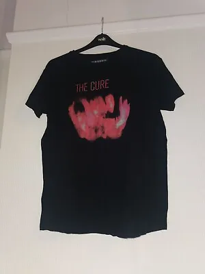 Buy The Cure T Shirt Black Mens Classic Rock Band Tee Unisex • 18£