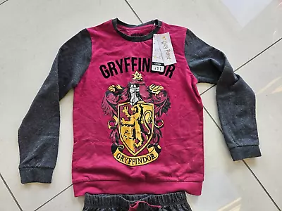 Buy Boys Girls Kids Harry Potter Gryffindor Pyjama Set Loungewear - Age 10-11. BNWT • 7.50£
