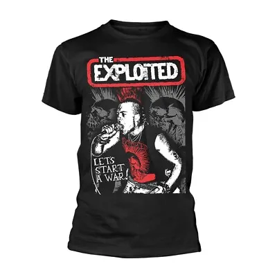 Buy The Exploited 'Lets Start A War' T Shirt - NEW • 16.99£