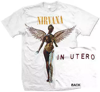 Buy New Music Nirvana  In Utero  T Shirt • 21.93£