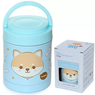 Buy Shiba Inu Dog Stainless Hot&Cold Thermal Insulated Pot Official Merch - NEW UK • 11.99£