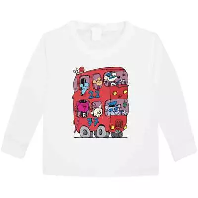 Buy 'double-decker' Children's / Kid's Long Sleeve Cotton T-Shirts (KL041898) • 9.99£