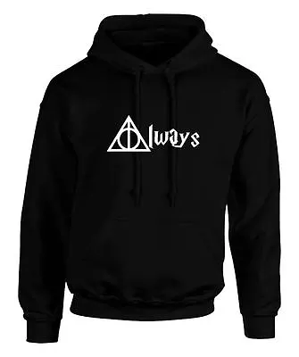Buy Always Inspired Harry Potter Deathly Hallows Unisex Hoodie Sweatshirt Gift • 14.98£