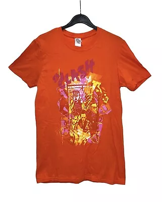 Buy The Clash T-Shirt Size Small Orange Band Top Punk Music Merch • 19.99£