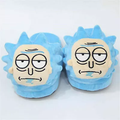 Buy Rick And Morty Slippers Unisex Mr.Meeseek Winter Shoes Plush Cotton Soft Warm 3D • 17.99£