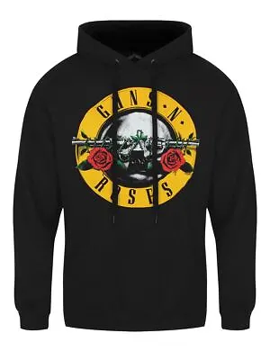 Buy Guns N Roses Hoodie Classic Logo Men's Black • 29.99£