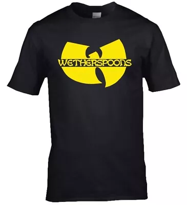 Buy Wetherspoons Wu-Tang Novelty Premium Cotton Ring-spun T-shirt • 14.99£