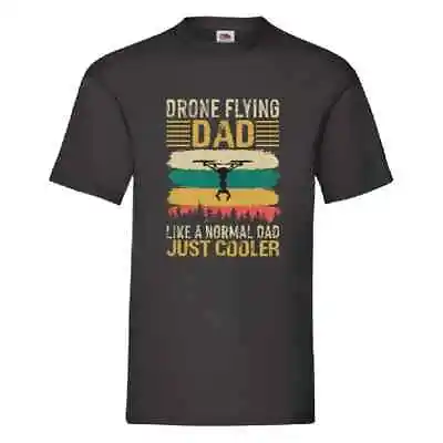 Buy Drone Flying Dad Like A Normal Dad But Cooler T Shirt Small-2XL • 9.99£