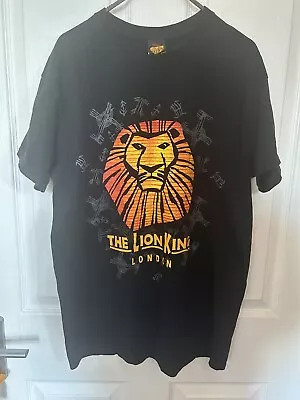 Buy Disney The Lion King London The Broadway Musical Theatre Musical T Shirt  Size M • 12£