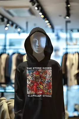 Buy The Stone Roses Hoodie - Elephant Stone - Black - Unisex S To 5xl - Britpop Gift • 24.49£