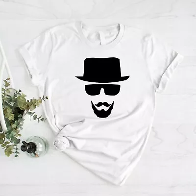 Buy Breaking Bad Heisenberg T-Shirt | Walter White Jesse Pinkman Meth Dope Tee Shirt • 11.49£