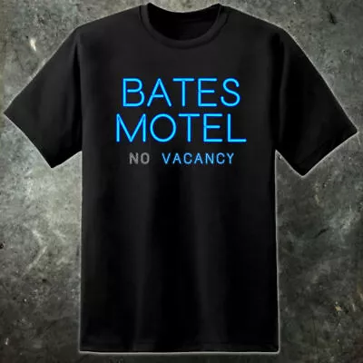 Buy Bates Motel Psycho Movie Sign T Shirt Horror Film Classic Hitchcock Retro Mens • 19.99£