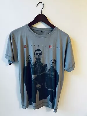 Buy Vintage Depeche Mode ‘tour Of The Universe’ Tour T-shirt.  Grey. Medium. • 35£